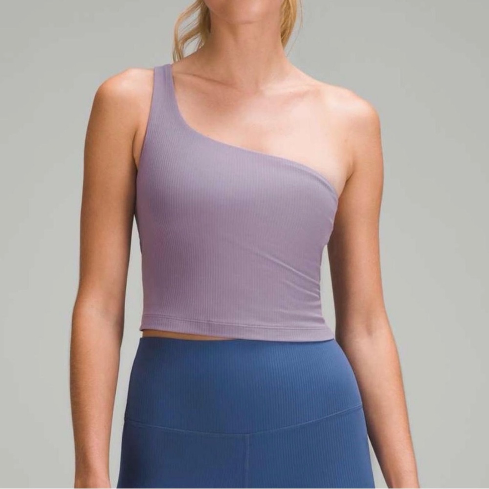 Lululemon Nulu Asymmetrical Work Out Top